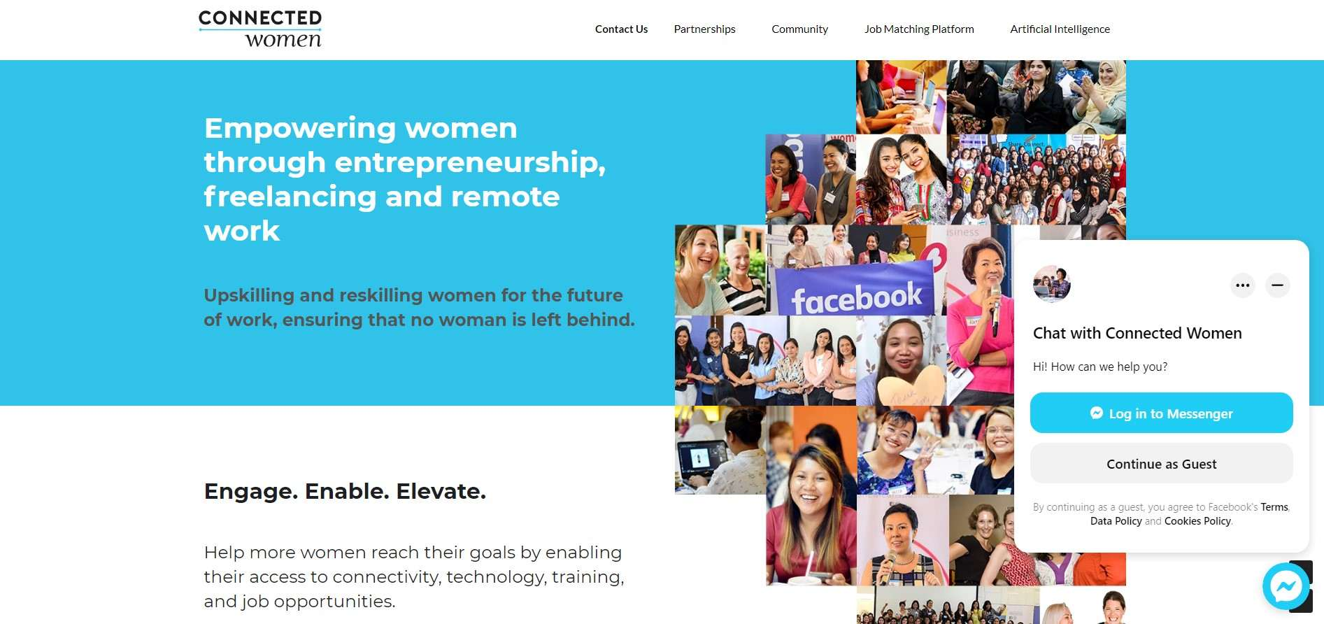 Connected Women Strikingly Site Connected Women Strikingly Site